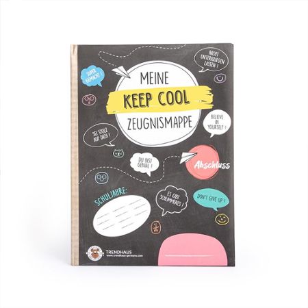 ALLES FÜR DIE SCHULE Zeugnismappe „Keep Cool“