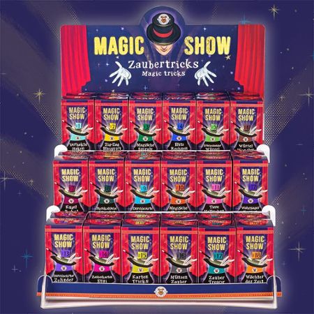 MAGIC SHOW Zaubertricks Sortiment, 18-fach sortiert