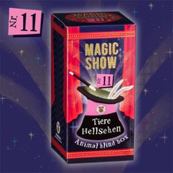 MAGIC SHOW Trick 11 Tiere Hellsehen