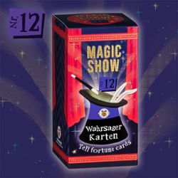 MAGIC SHOW Trick 12 Tell fortune cards