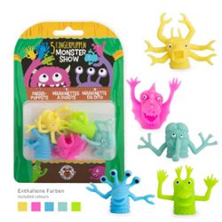 Fingerpuppen Monster Show 5er-Set