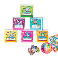ABC CHAMPIONS Educational game mini box, 6 assorted