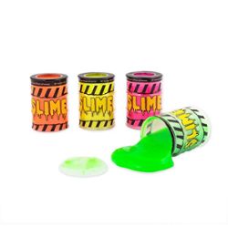 HAPPY WHEELS Flourescent slime in an oil drum, 80 g, choice of 4