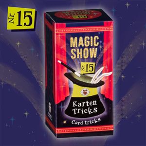 MAGIC SHOW Trick 15 Card tricks